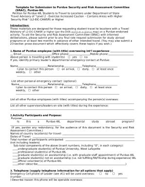 Purdue University Template For Submission US Legal S Doc Template