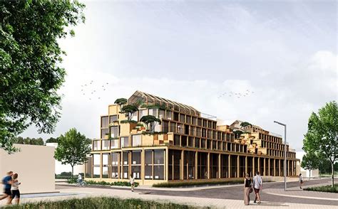 Barbizon Is A Green Urban Living Concept Built From Stackable Clt Modules Artofit