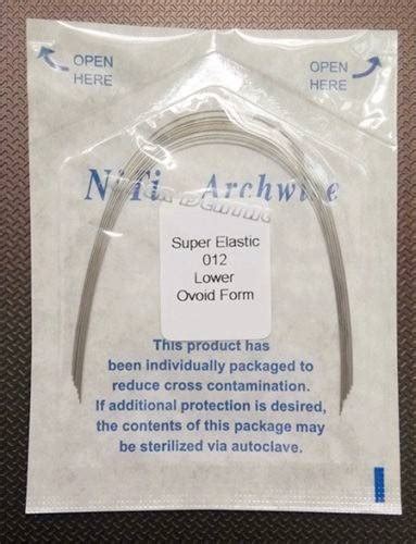 Orthodontic Niti Super Elastic Archwires Ortodoncia Arco De Niti Super