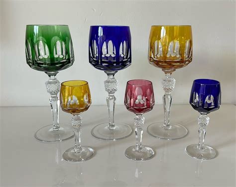 Nachtmann Wine Glass 6 Nachtmann Germany Antika Series Crystal Catawiki