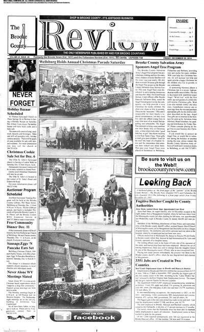 The Brooke County Review Wellsburg West Virginia West Virginia