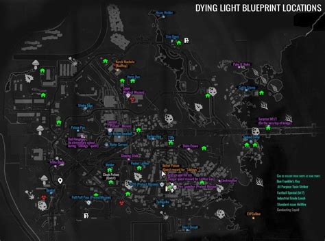 Dying Light Blueprint Location Guide Dying Light