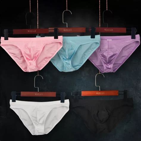 CULOTTE SACOCHE DE bikini pour hommes slips sexy en nylon étiquette