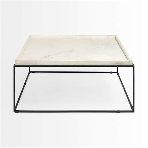 Check Out Choices On The Topic Of Black Metal And Marble Coffee Table