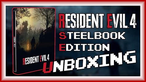 Resident Evil Steelbook Edition Unboxing Youtube