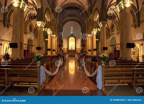 The Interior of the Manila Cathedral Editorial Stock Photo - Image of ...