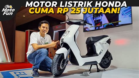 Calon Motor Listrik Di Indonesia Honda Em E Bisa Jalan Km