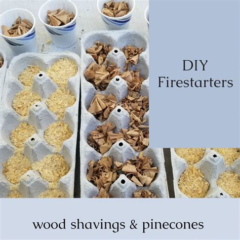 Wood Shavings Fire Starters My Repurposed Life®