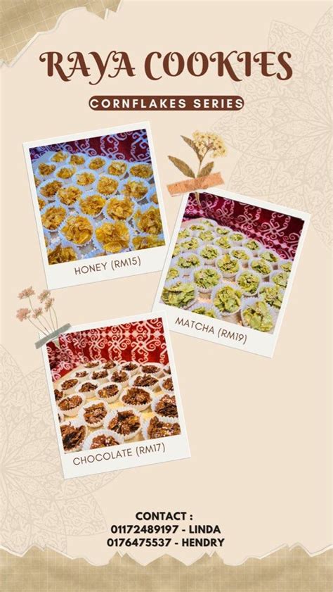 Biskut Raya Food Drinks Homemade Bakes On Carousell