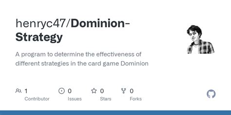 GitHub - henryc47/Dominion-Strategy: A program to determine the effectiveness of different ...