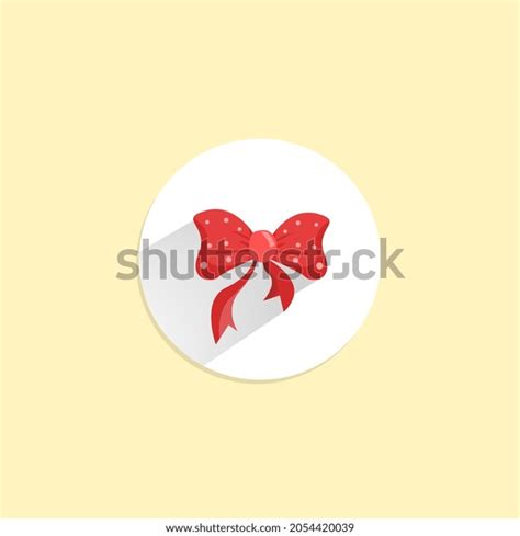 Red Bow Flat Icon Red Bow Stock Illustration 2054420039 Shutterstock