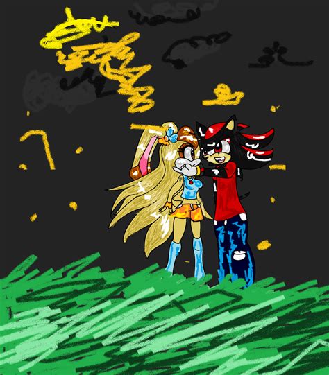 Shadow X Cream Under The Stars By Creamtherabbit00001 On Deviantart