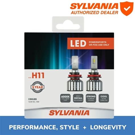 Sylvania H11 Headlight Bulbs In Sylvania Headlights