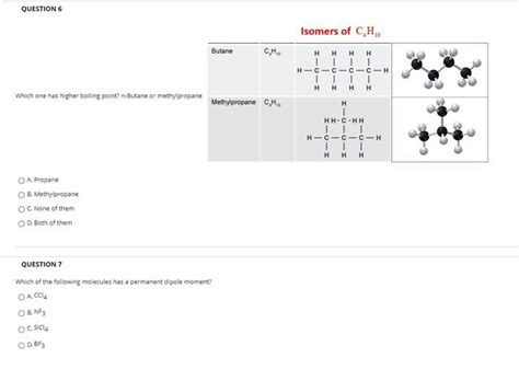 Solved What Types Of Intermolecular Forces Exist Between Hbr