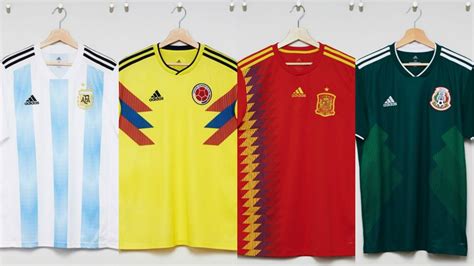 Las 32 Camisetas Oficiales De Las Selecciones Participantes En Rusia