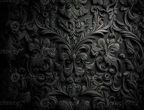 Royal vintage Victorian Gothic background Rococo venzel and whorl ...