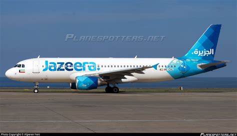 9K CAL Jazeera Airways Airbus A320 214 Photo By Alperen Yeni ID