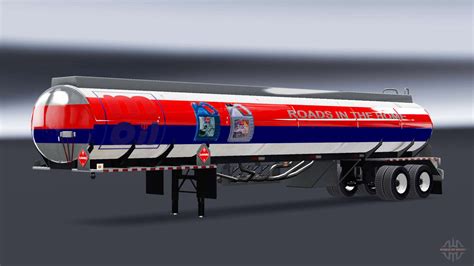 Skins Fuel Companies For Semi Trailers Tanks For American Truck Simulator