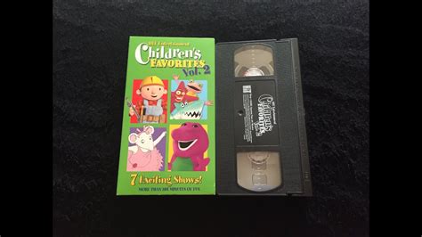 Children Favorite Hit Entertainment Vhs