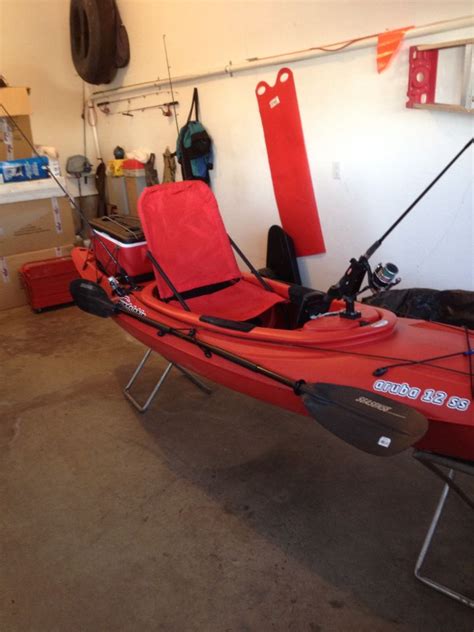 16 best Sit in kayak, DIY high seat. Made from old folding Chair ...