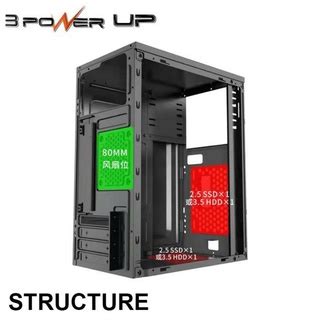 Jual Casing Computer Power Up W Micro Atx Casing Power Up Aeromax