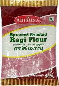 Krishna BH Krishna Sprouted Roasted Ragi Flour Price In India Buy