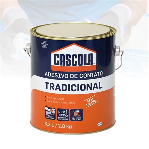 Cascola Cola De Contato Tradicional Sem Toluol Chromata Tintas