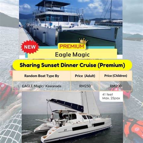 Premium Sharing Sunset Dinner Cruise Langkawi