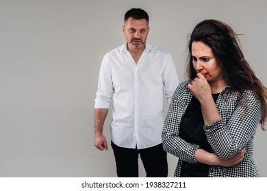 Woman Beaten By Her Husband Standing Stock Photo 1938327211 Shutterstock