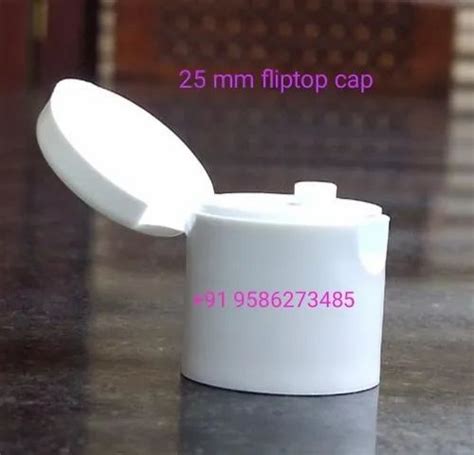 Hdpe White Mm Flip Top Cap For Sanitizer At Rs Piece In