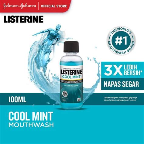 Jual LISTERINE COOL MINT 100 ML Shopee Indonesia