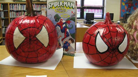 42 Geek And Nerdy Pumpkin Ideas For Halloween – DigsDigs – Spiderman Pumpkin | DocTemplates