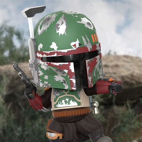 Boba Fett Cosbaby Bobble Head By Hot Toys Star Wars The Mandalorian Pre Order Buy Now