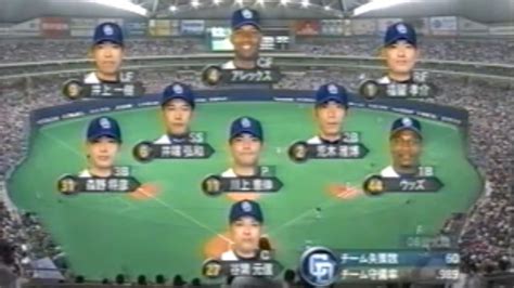 2006日本シリーズ第1戦 118 川上憲伸vs森本稀哲 Youtube