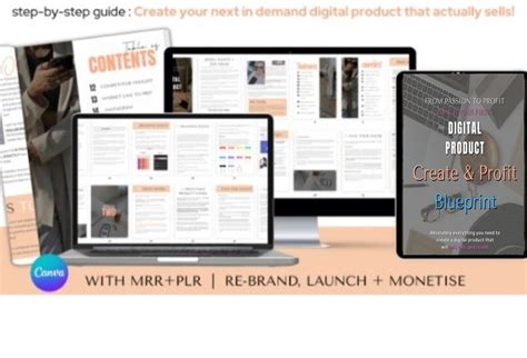 Digital Create Profit Blueprint Mrr Plr Dfy Step By Step Strategy