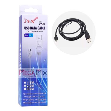 Cabo Usb Para Carregar Controle De Playstation Ps Pro Ps Slim No