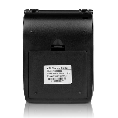 Zj 5802 Portable Bluetooth Thermal Printer