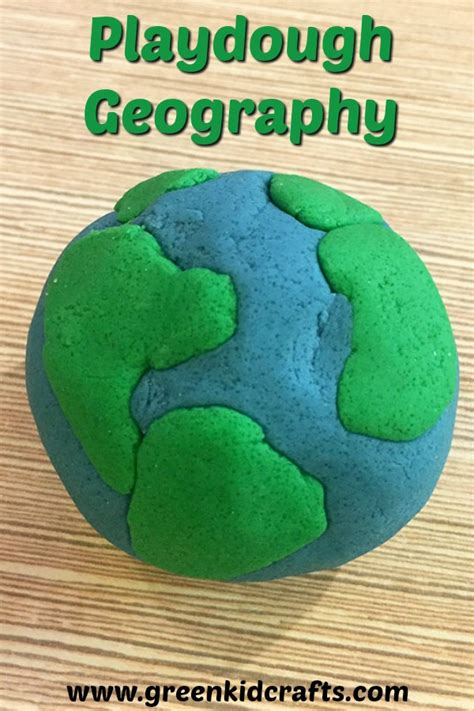 Playdough Geography Model Of The Earth Monthly Science And Art