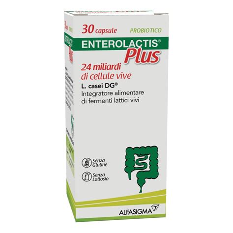 Enterolactis Plus Integratore Di Fermenti Lattici 30 Capsule Farmacie