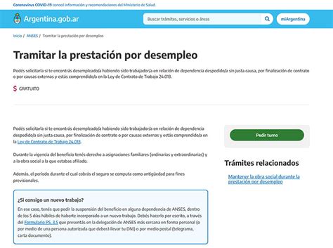 Prestaci N Por Desempleo Qu Es Y Quienes Pueden Acceder Diarioarg