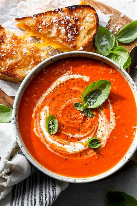 Easy Tomato And Red Pepper Soup Dishing Out Health