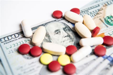 premium photo image  medicine finance money medicine finance