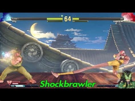 Street Fighter 5 Arcade Edition Suzaku Castle At Night Stage Gameplay