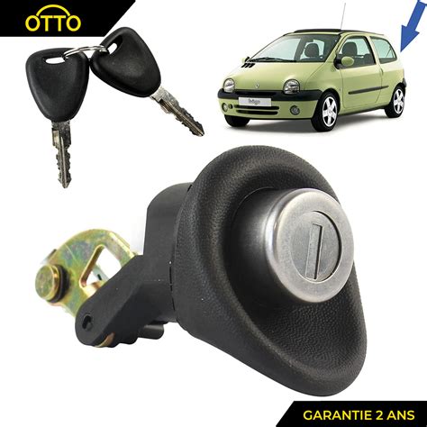 Barillet Serrure De Coffre Avec Bouton Poussoir Pour Renault Twingo