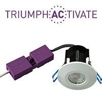 Robus TRIUMPH ACTIVATE LEDCHROIC 8W LED 3000K Downlight IP65