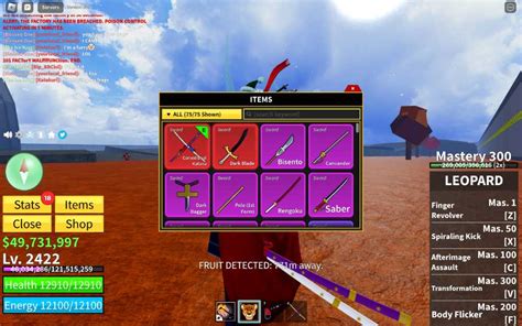 Blox Fruits Level 2400 Cursed Dual Katana Dark Dagger Dark