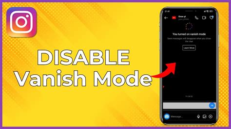 How To Turn Off Vanish Mode On Instagram Disable Vanish Mode Very