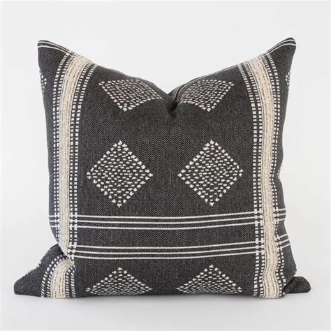 Hobbs Pillow Graphite Tonic Living Pillow Texture Pillows Olefin