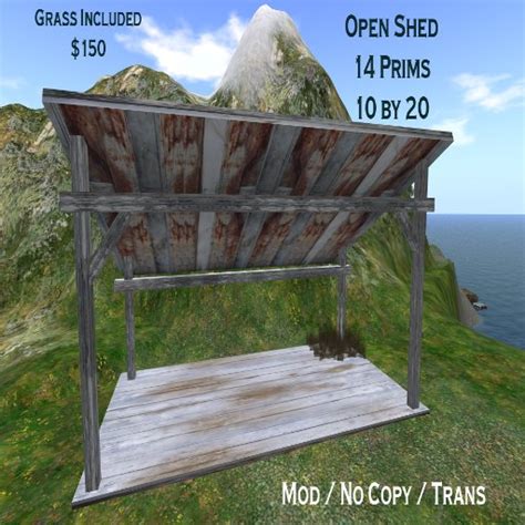 Second Life Marketplace Open Shed