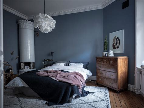 Bedroom in petrol blue - COCO LAPINE DESIGNCOCO LAPINE DESIGN